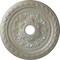 Ekena Millwork Palmetto Ceiling Medallion (Fits Canopies up to 3 5/8"), 23 5/8"OD x 3 5/8"ID x 1 5/8"P, Flash Gold CM23PMFLS - alternate 1